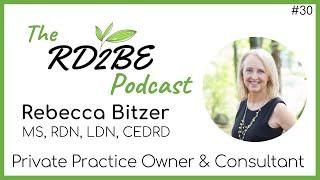 Rebecca Bitzer MS, RDN, LDN, CEDRD - Private Practice Dietitian