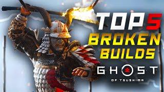 Ghost of Tsushima Top 5 Builds that are BROKEN