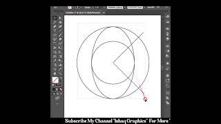 easy technique to design C logo in illustrator |#illustratorshort #logodesign