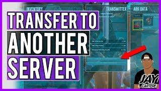 Ark PS4 Tutorial - How to Transfer a Character / Dinosaur To Another Server on PS4