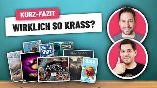 Nur einmal reicht nicht! Brettspiel Hits & Flops im Kurzfazit!