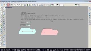 How to Copy and Paste Pattern in Richpeace Apparel CAD Software