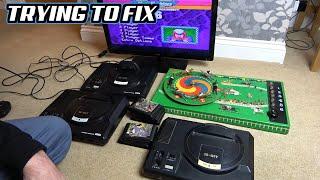 Trying to FIX a Faulty eBay SEGA MEGA DRIVE (GENESIS)