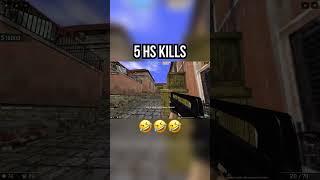 counter strile 1.6 - 5 kills 5 headshot tuna ridshare #cs16 #counterstrike #บังริด #ridshare #shorts