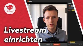 YouTube Livestream einrichten – ohne Vorkenntnisse (mit dem neuen YouTube Studio)