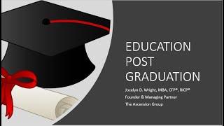 Envestnet Institute On Campus -  Road to CFP® Designation: Jocelyn D. Wright