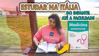 ESTUDAR NA ITÁLIA - COMO FUNCIONA PARA CRIANÇAS E ADULTOS - VAMOS FALAR SOBRE ESTUDO NA ITÁLIA