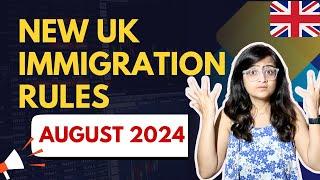 NEW UK Immigration Rules 2024| UK Visa & Immigration | Changes to Family, Student & Care Worker Visa