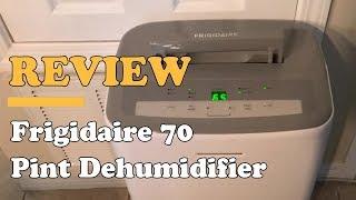 REVIEW Frigidaire 70 Pint Dehumidifier FFAD7033R1 [2019]