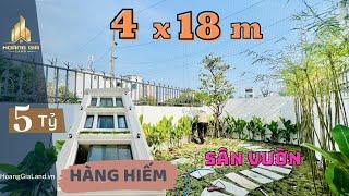 NHÀ PHỐ GÒ VẤP  | KHÔNG THỂ TIN ĐƯỢC - CHỈ 5 TỶ NHÀ SÂN VƯỜN RỘNG 35M2 - Hoàng Gia Land