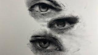 CHARCOAL EYE DRAWING TUTORIAL