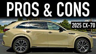 Pros & Cons of the 2025 Mazda CX-70 3.3 Turbo S Premium Plus