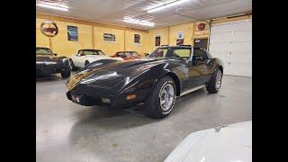 1977 Black Black Corvette Manual Transmission For Sale