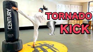 TORNADO KICK - 3 EASY STEPS | TKD