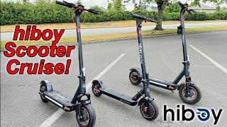 hiboy E Scooter evening cruise with the family @HiboyOfficial hiboy Max Pro S2R Plus