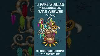 If RARE SCREEMU had their OWN SOUND (Wublin Island) [My Singing Monsters] #shorts