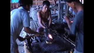 Blacksmiths at 'Inle lake', Myanmar.