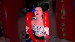 Her First Slingshot Ride  #shorts #slingshot #slingshotride #slingshotriders #riders