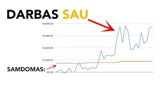 Išbandžiau papildomą veiklą ir mečiau samdomą darbą! Kaip? Statistika