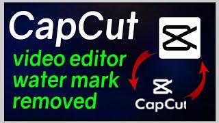 How to Remove CapCut Watermark in Video Ending and in Templates in sinhala|Pakshiya Tech