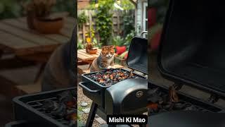  Mishi Ki Mao’s Grilled Chicken Delight | Cozy Kitchen Cooking ‍ #MishiKiMao #shorts