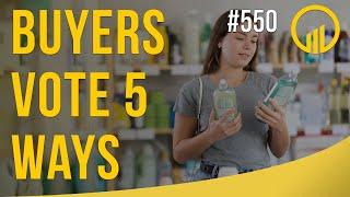Buyers Vote 5 Ways - Sales Influence Podcast - SIP 550