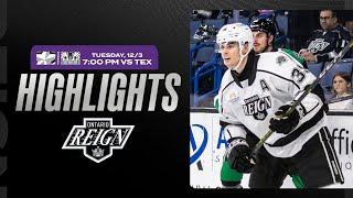 Dec. 3rd Highlights: ONT 3, TEX 5