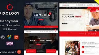 Fixology | Handyman Multi-Service WordPress Theme | Themeforest Website Templates and Themes