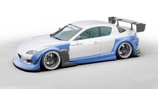 Fenderist URBAN-R full track set / widebody kit MAZDA RX-8 2003-2008