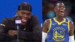 Dennis Schroder on teaming up with Steph Curry & his son roasts Nets after trade 