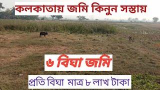 Low price land sale near Kolkata || Per Bigha sale price 8 Lakh || কলকাতায় জমি কিনুন সস্তায় #land