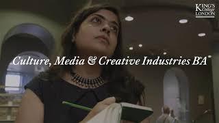 Spotlight on the Culture, Media & Creative Industries BA | King's College London