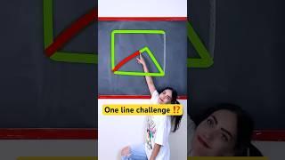 One Line Draws the entire shape , and the lines cannot overlap! Is there an answer to this question?