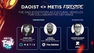 The Evolution Of The DAO Ecosystem Panel from Metis Fest Austin 2022