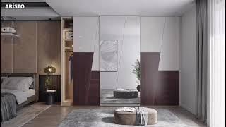 Nova Sliding Wardrobes #Aristo India