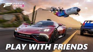 How To Invite & Play With Friends On Forza Horizon 5