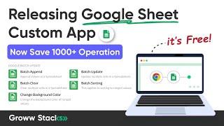 Revolutionize Your Workflow: Free Google Sheets Batch Update Custom App for Make.com!