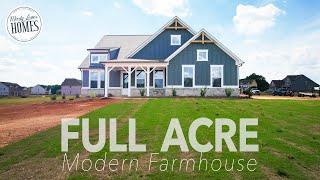 GORGEOUS Modern Farmhouse on A FULL ACRE! | Atlanta Homes for Sale  Locust Grove New Construction