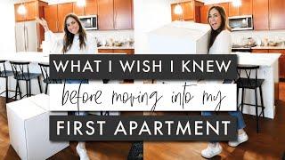 What I Wish I Knew Before Moving Into My First Apartment | FIRST APARTMENT SERIES