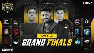 FREEFIRE MAX SOUTH ASIA RIVALS | GRAND FINALS DAY 2 #TOTALGAMING #TEAMELITE #TSGARMY #RHK