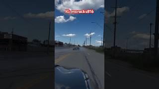 Corvette Does 360 During Rolling Burnout ️ #corvette #chevrolet #chevy #c6z06 #shorts