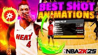 BEST NBA 2K25 SHOT CREATOR ANIMATIONS (Best Jumpshot, Fade, Dribble Pull Up & Hop Jumper) Season 4