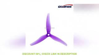 4 pcs/ 2 pairs Gemfan 51433 5inch 3 blade/ tri-blade Propeller Props CW CCW Brushless motor FPV Prop