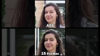 Samsung Galaxy A55 vs iPhone 15 Pro Max Camera Test