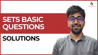 Sets Basic Logic Buildup | Class 59 | Python (Core & Advance) Course