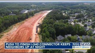 Push to finish the Wake County, North Carolina I-540 connector keeps Apex neighbors up at night