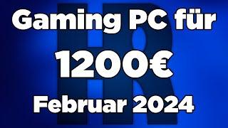 1200€ Gaming PC Februar 2024 | Ryzen + RX 7800XT | Computer günstig kaufen