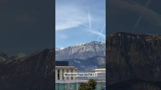 Mountain from University of Trento, Italy 