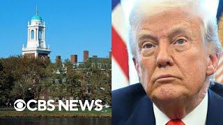 Harvard University in a battle of beliefs with the Trump administration