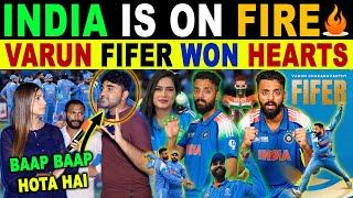 INDIA IS ON FIRE | VARUN 5 WKTS, WON INDIA | INDIA VS NZ | PUBLIC REACTION ON INDIA BEAT NZ